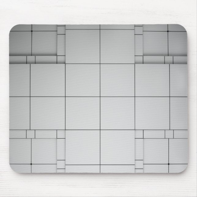 Mousepad Cubos abstrato (Frente)