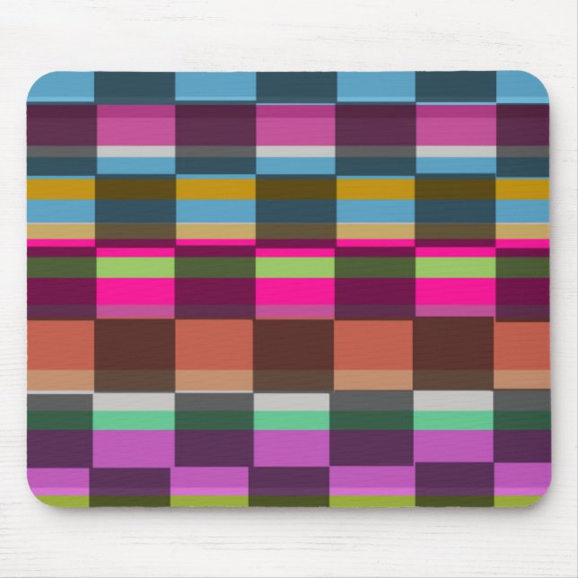 Mousepad Cubos coloridos (Frente)
