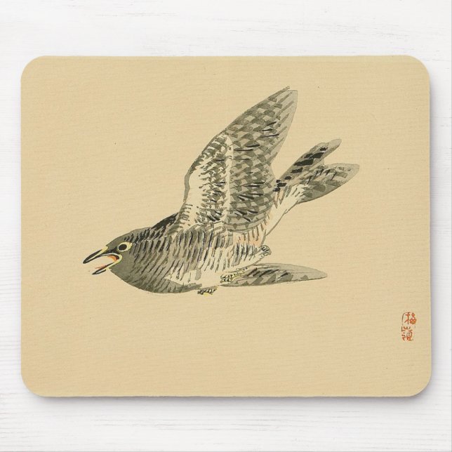 Mousepad Cuckoo (Arte Japonesa) (por Kono Bairei) (Frente)