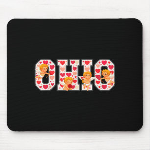 Mousepad Cud Divertido Ohio Festa do Meio-Oeste O-h-i-o Em