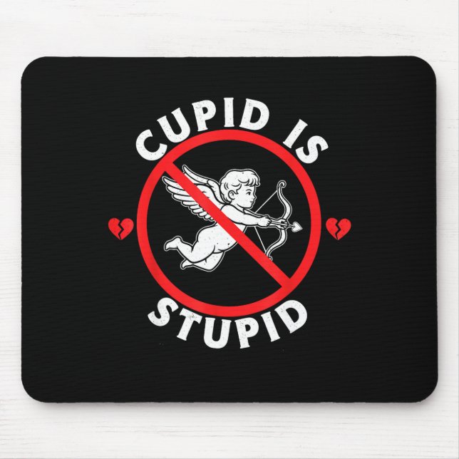 Mousepad Cud Is Stud Hate Valentines Anti Valentine Stud Cu (Frente)
