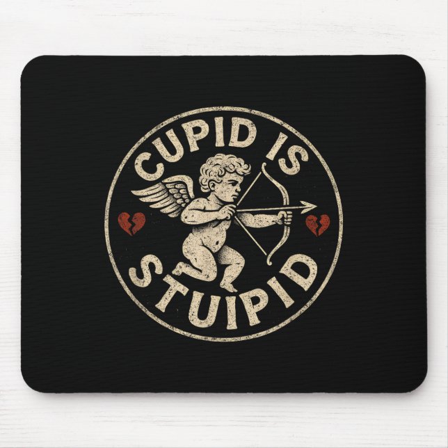 Mousepad Cud Is Stud Hate Valentines Anti Valentine Stud Cu (Frente)