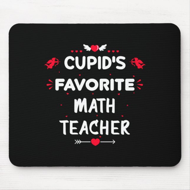 Mousepad Cud S Favorite Math Teacher Valentine S Day Man  (Frente)