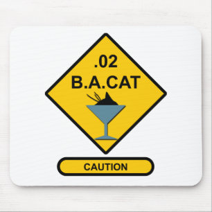 Mousepad Cuidado: .02 B. A. Cat