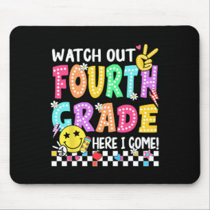 Mousepad Cuidado 4º Ano Aqui Vou Eu 4º Ano De Volta à Escol