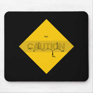 Mousepad Cuidado: Glutamato monossódico