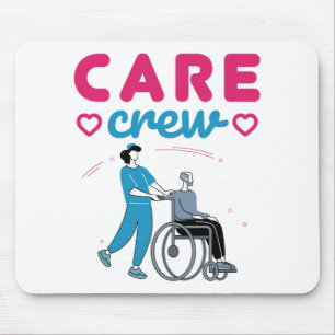 Mousepad Cuidados De Pessoal De Saúde Em Casa