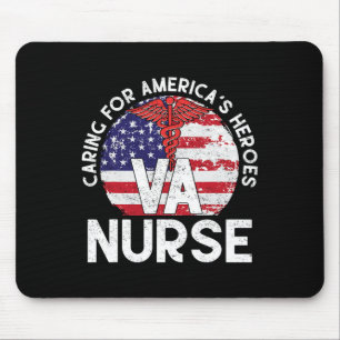 Mousepad Cuidando da enfermeira Va Nur Patriótica Heroes da