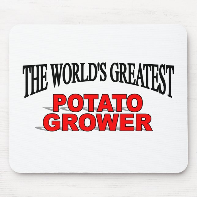 Mousepad Cultivador da batata do mundo o grande (Frente)