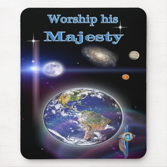 Mousepad Culto de sua Majestade (Frente)