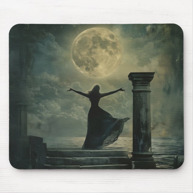 Mousepad Culto Luna nº 1 oculto sobrenatural (Frente)