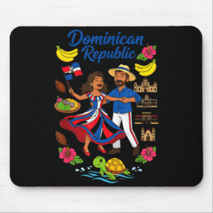 Mousepad Cultura da República Dominicana Dança Viagem