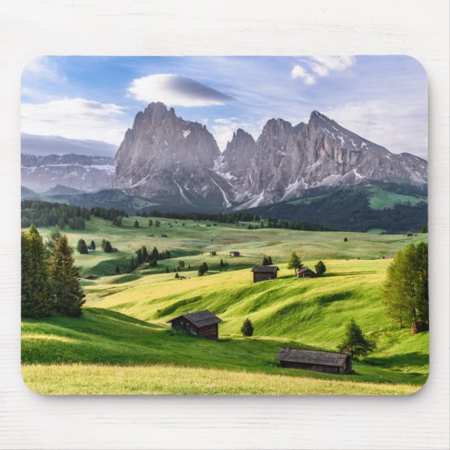 Mousepad Cumes da dolomite de Seiser Alm |, Italia (Frente)