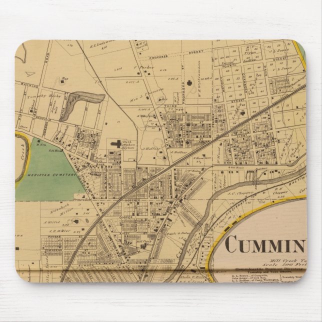 Mousepad Cumminsville, Ohio (Frente)