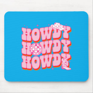 Mousepad Cumprida Garota Country Western Rodeio Rosa