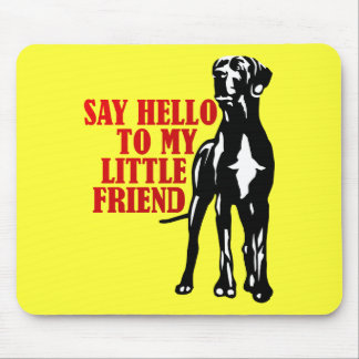 Mousepad cumprimente o meu amiguinho