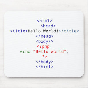 Mousepad Cumprimento do PHP do geek