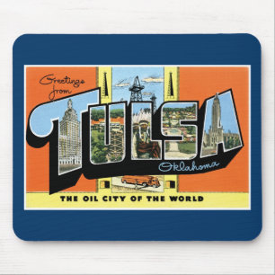 Mousepad Cumprimentos de Tulsa, Oklahoma!