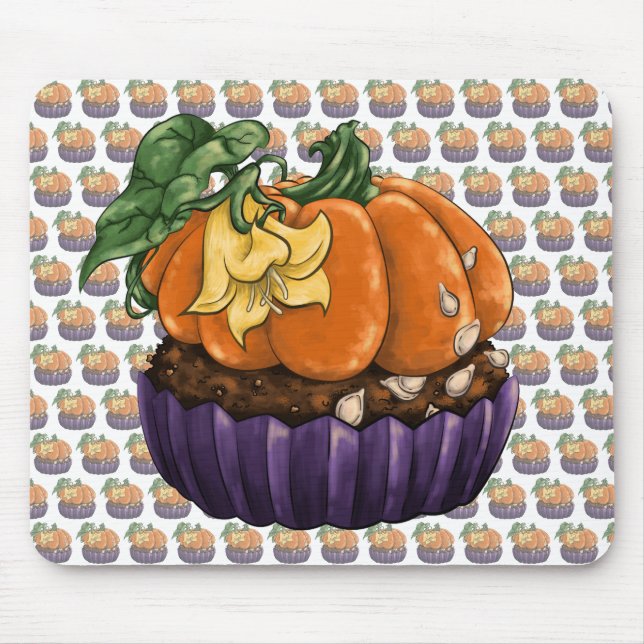Mousepad Cupcake de abóbora (Frente)