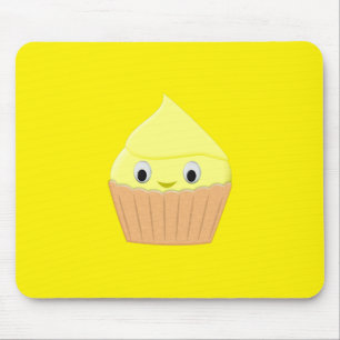 Mousepad Cupcake de limão de cartoon