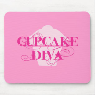 Mousepad Cupcake Diva