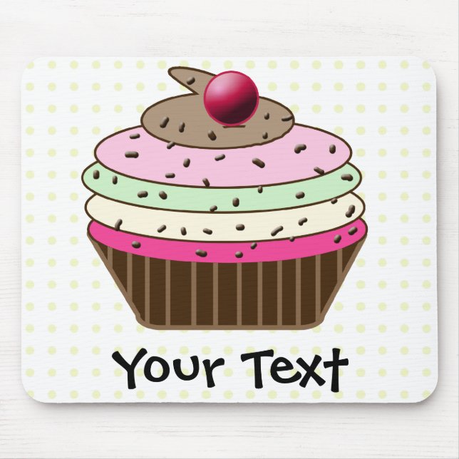 Mousepad Cupcake doce (Frente)