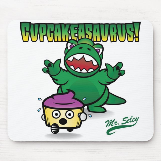 Mousepad Cupcakeasaurus! (Frente)