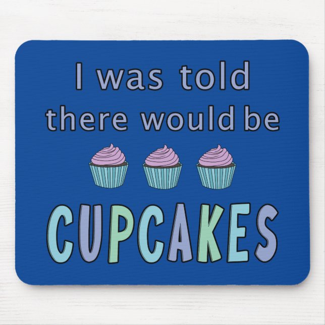 Mousepad Cupcakes (Frente)