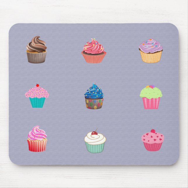 Mousepad Cupcakes (Frente)