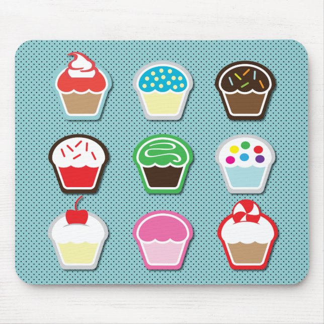 Mousepad Cupcakes! (Frente)