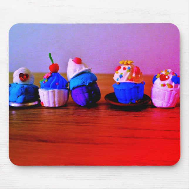 Mousepad Cupcakes do rico (Frente)
