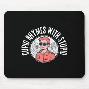 Mousepad Cupido Rima Com Cômico Dia Dos Namorados Cupi Estú