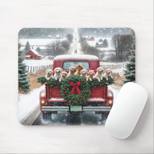 Mousepad Cuppias de Retirador de Ouros de Natal