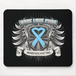 Mousepad Cura do amor da esperança do cancro da próstata