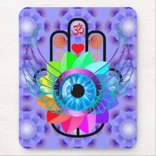 Mousepad Curando o mouse de Hamsa