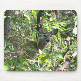 Mousepad Curioso Veado Branco