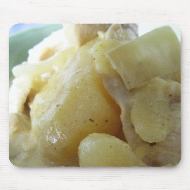 Mousepad Curry Amarelo Tailandês [แ ก ก ะ ห ง รี่] ... Comi (Frente)