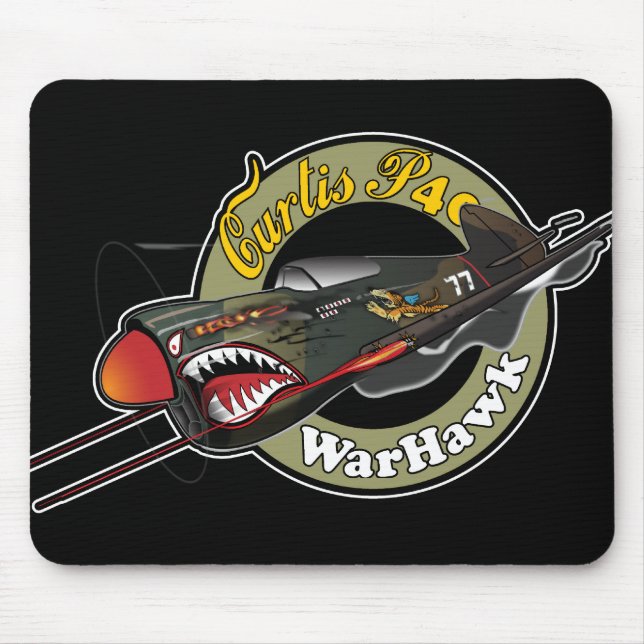 Mousepad Curtis P40 WarHawk (Frente)