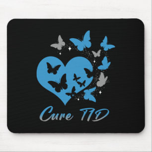 Mousepad Curto T1D Tipo 1 Guerreiro do Dia da Consciência d
