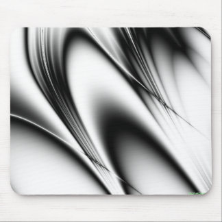 Mousepad curvas bw4 preto e branco
