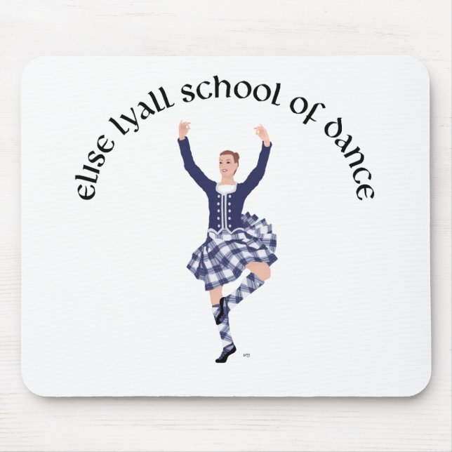 Mousepad CUSTOM Elise Lyall Escola de Dança (Frente)