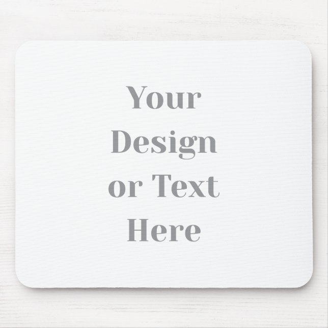 Mousepad Customizable Your Design or Text Here Personalized (Frente)