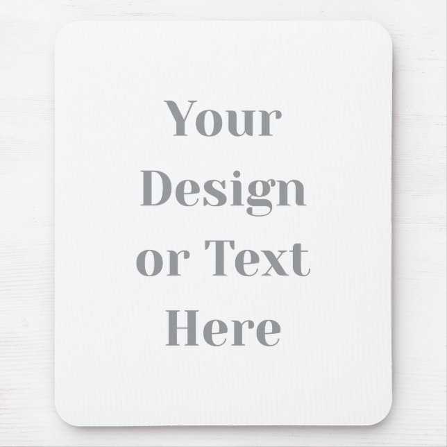 Mousepad Customizable Your Design or Text Here Personalized (Frente)