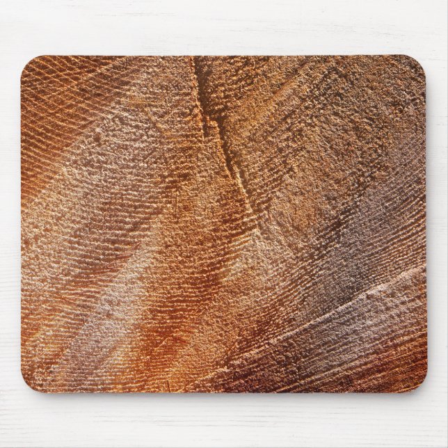 Mousepad Cut Log Wood Grain (Frente)