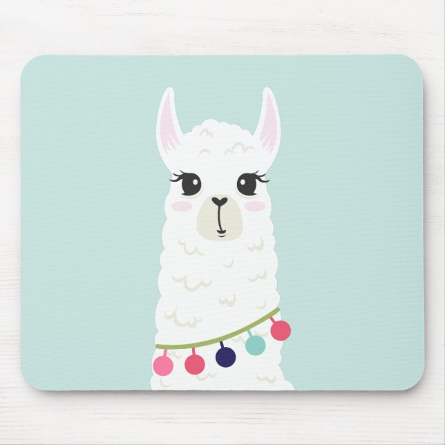 Mousepad Cute Alpaca (Frente)