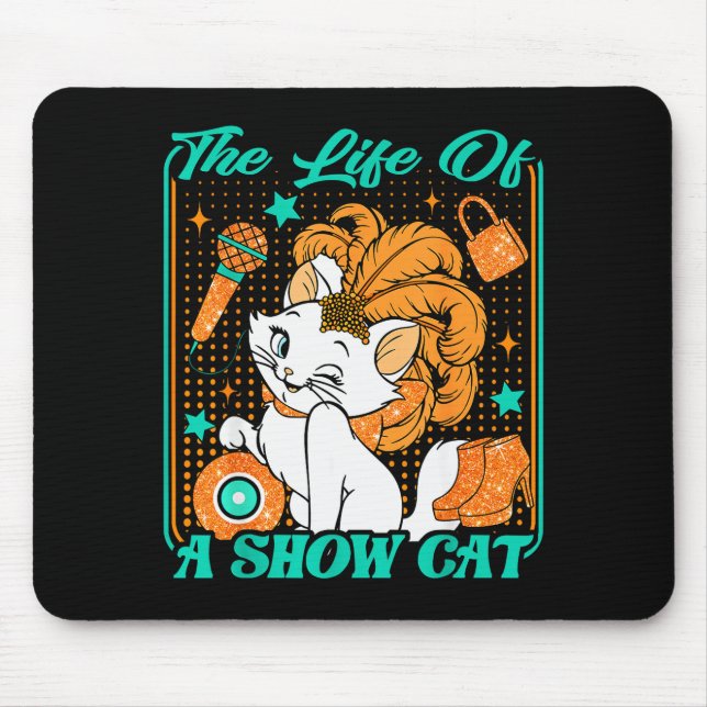 Mousepad Cute Cat Era Life Of Showcat Cat Lover Country Mus (Frente)