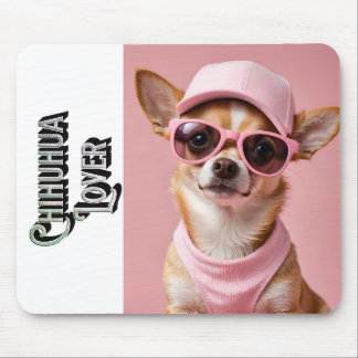 Mousepad Cute Chihuahua Lover Pop Art 