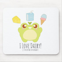 Cute I Love Dairy Treats Sapo