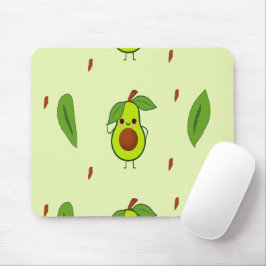 Mousepad Cute kawaii avocado