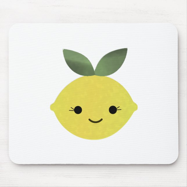 Mousepad Cute Kawaii Lemon (Frente)